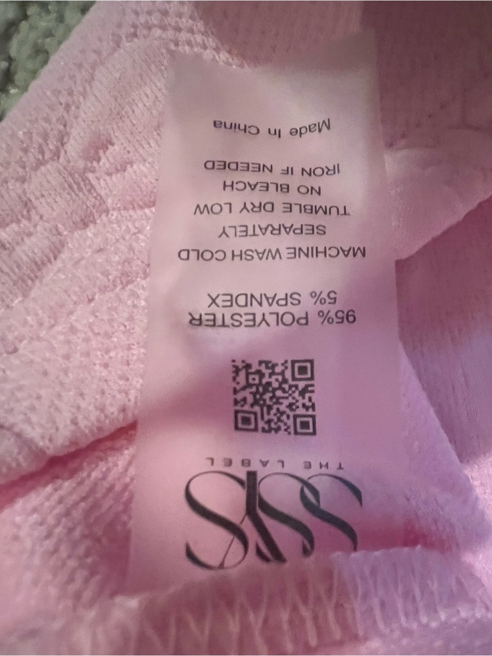 SSYS The Label Pink Women's Matching Set - Picture 5 of 6